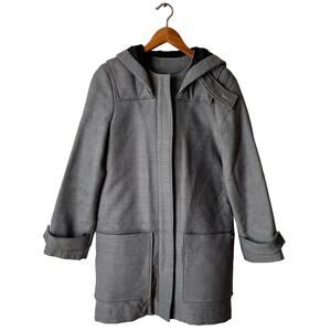 Lacoste Gray Parka Size 34/Small